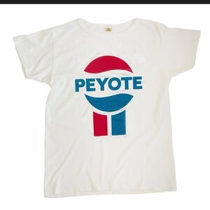 Filth Mart White Peyote Graphic T-Shirt